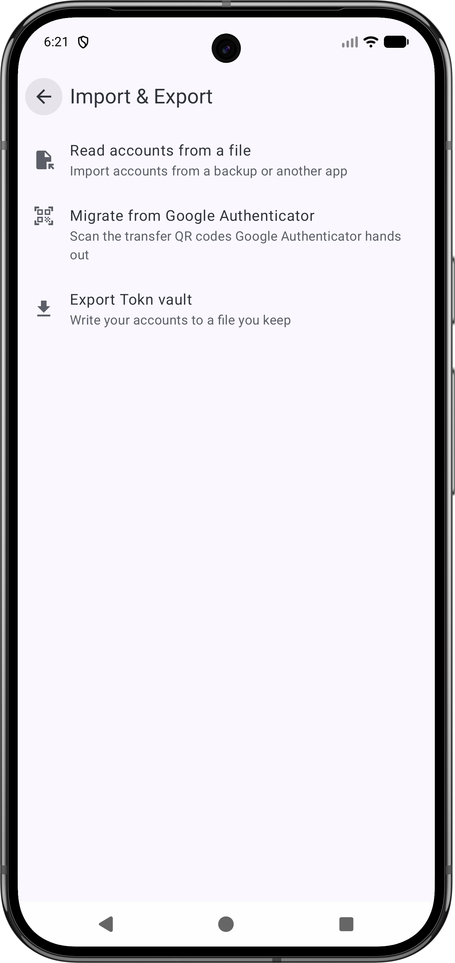 Encrypted backup and restore